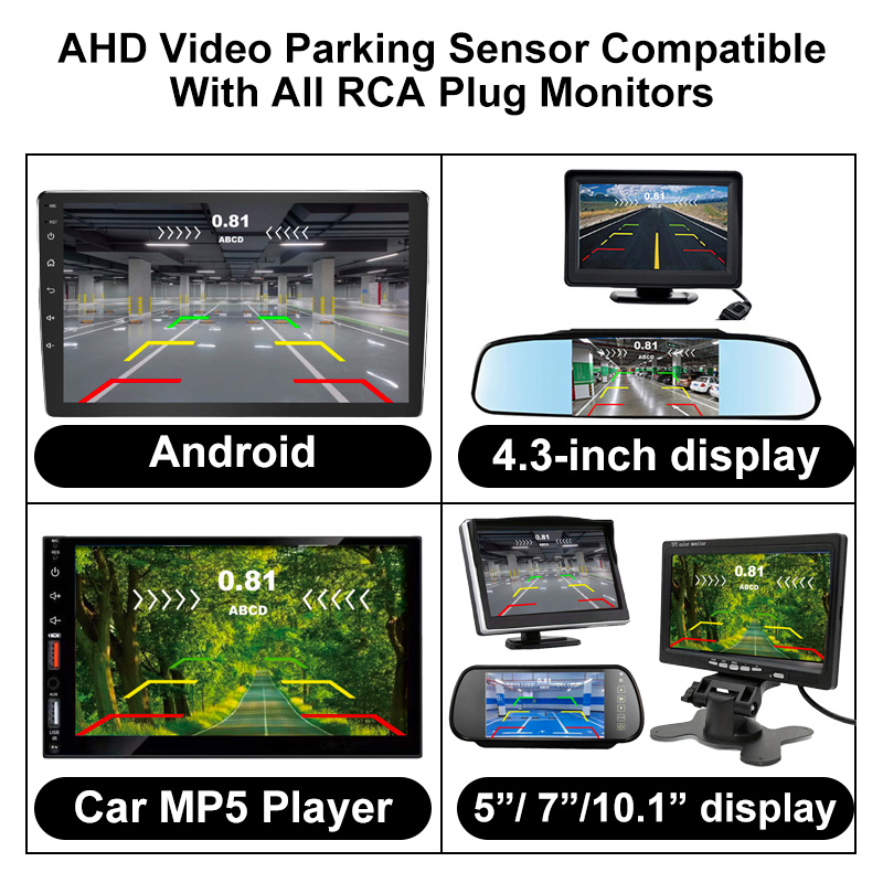 공장 CVBS AHD 비디오 주차 센서 4-프로브 차량 - Infrared Obstacle Sensor 리뷰 및 가격