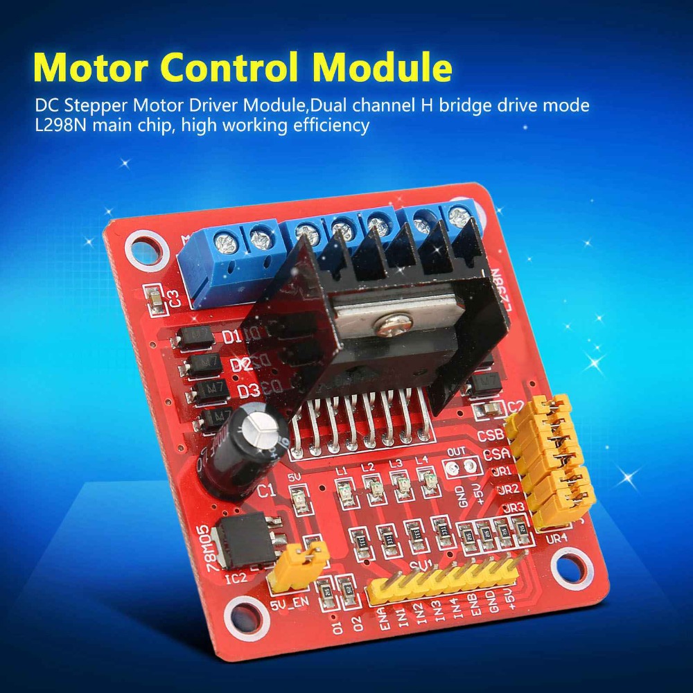 L298N 스테퍼 모터 드라이버 모듈 5V-35V 2A - Motor Driver L298N 리뷰 및 가격