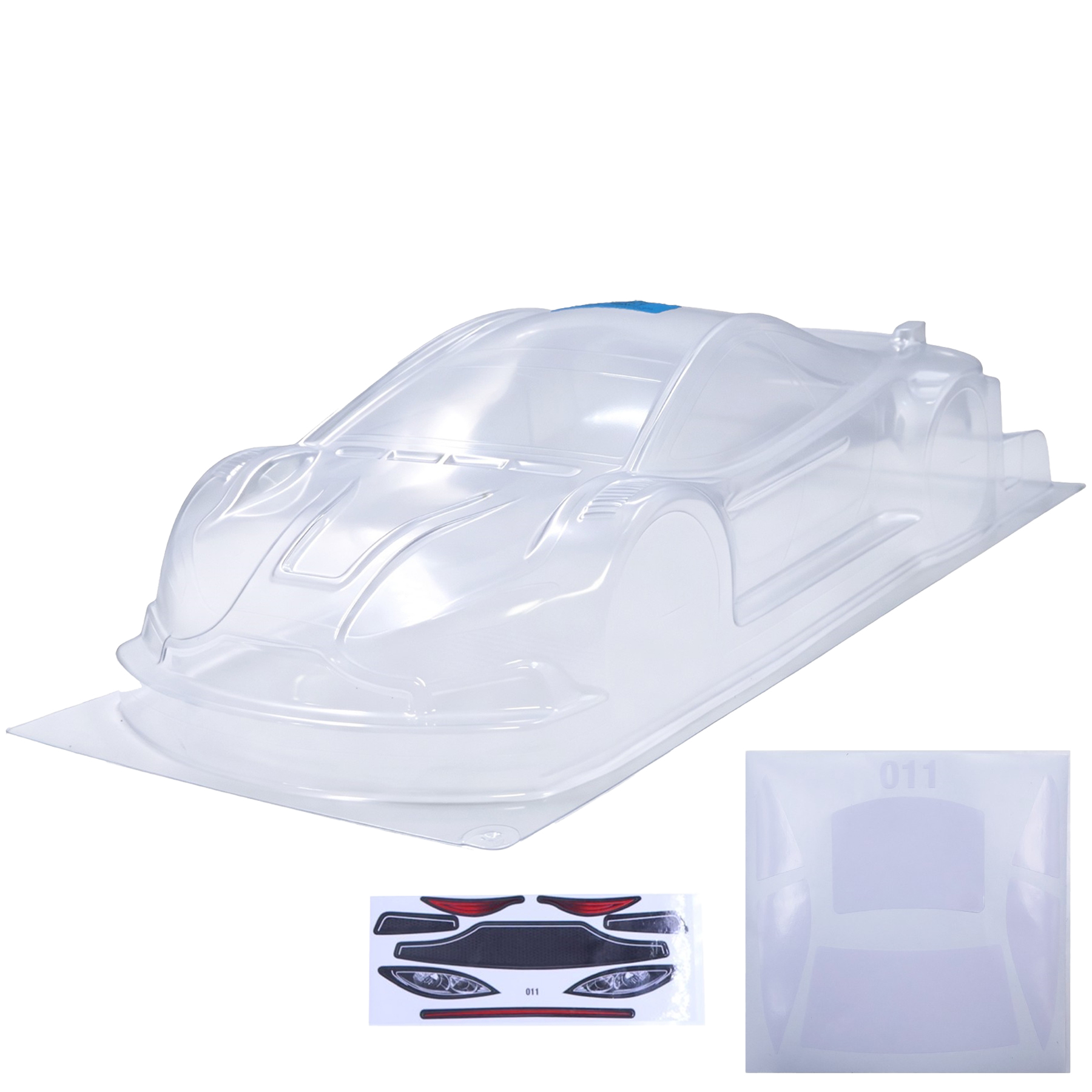 1/10 스케일 RC 차량용, 도색되지 않은 투명 바디 - Robot Chassis 리뷰 및 가격
