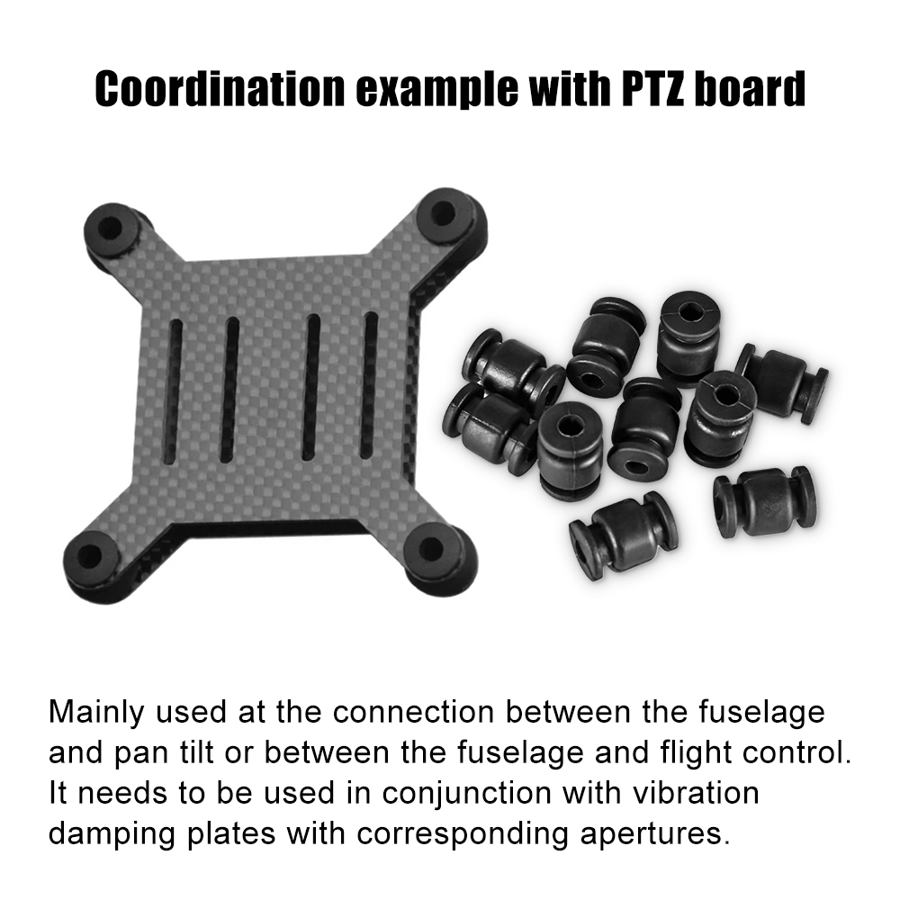 10pcs PTZ 카메라 짐벌 AV 볼 댐핑 실리콘 충 - Pan Tilt Bracket 리뷰 및 가격