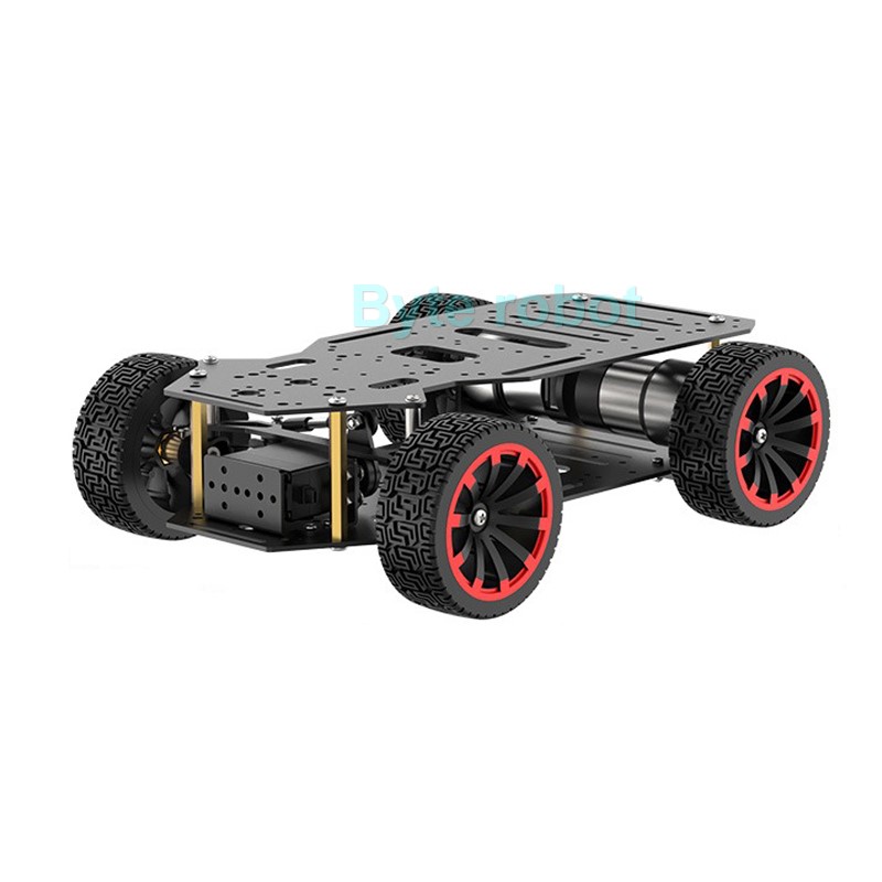 듀얼 인코더 모터 전면 휠 서보 스티어링 프로그래밍 가 - Tracked Robot Chassis 리뷰 및 가격