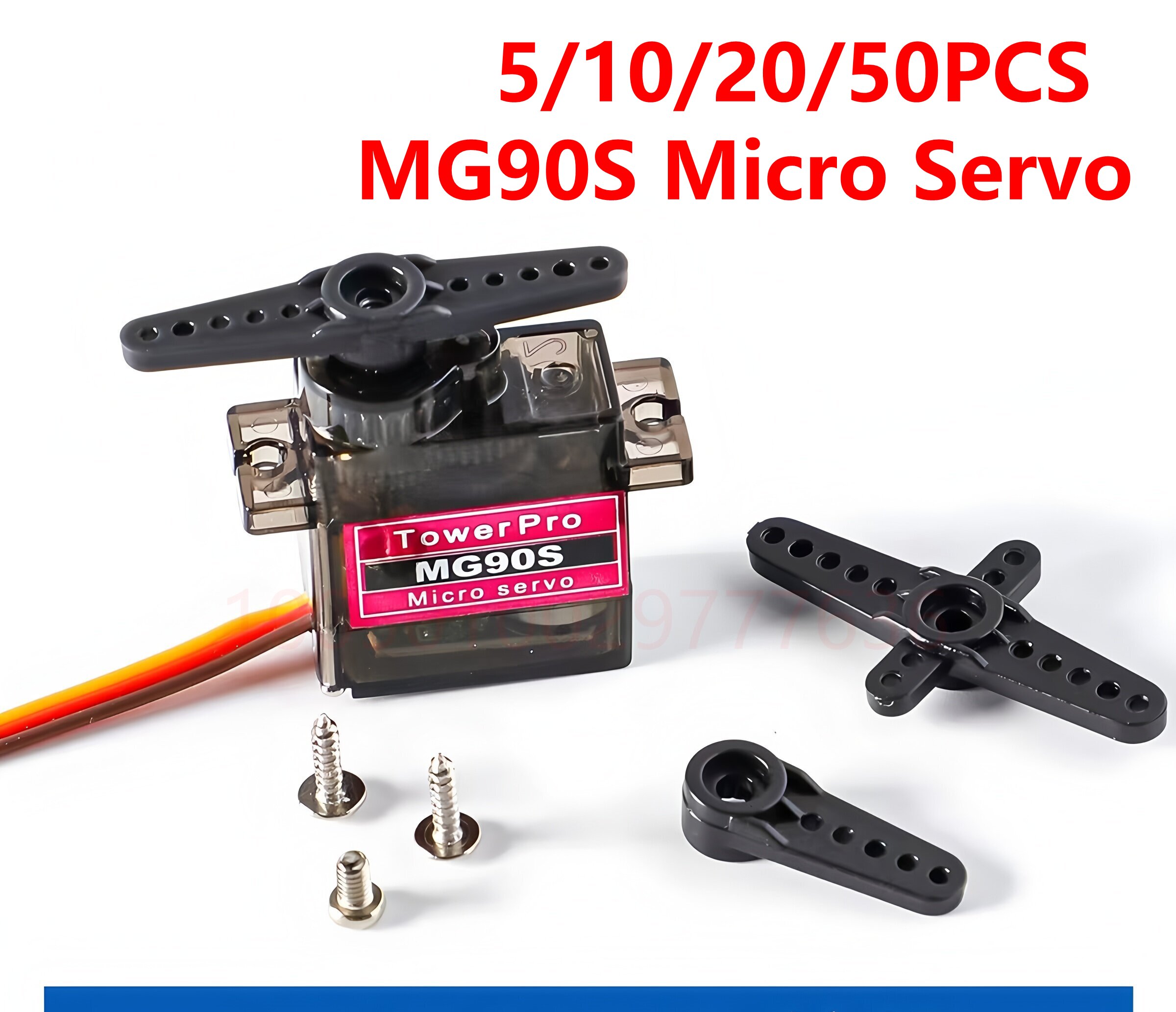 MG90S 서보 5/10/20/40개 올 메탈 기어 9 - Micro Servo 리뷰 및 가격