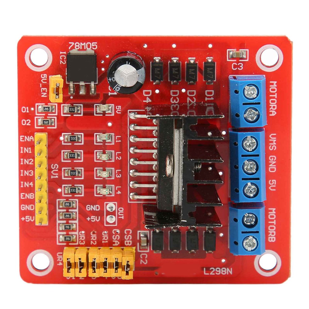 L298N 스테퍼 모터 드라이버 모듈 5V-35V 2A - Motor Driver L298N 리뷰 및 가격