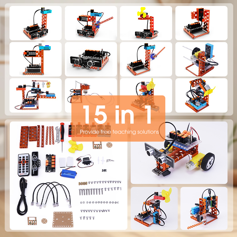 인기 판매 WEEEMAKE 15 in 1 지능형 스마트 - Robot Kit 리뷰 및 가격
